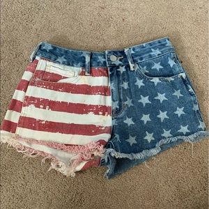 American Flag Shorts